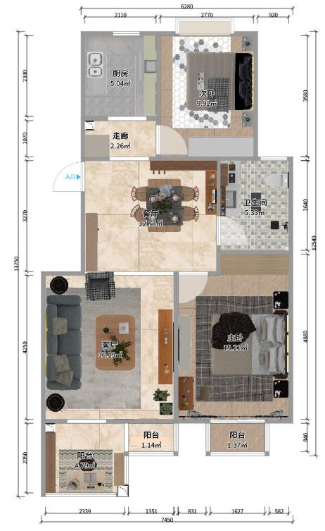 入住新居 幸福主妇晒117P现代奢简家4