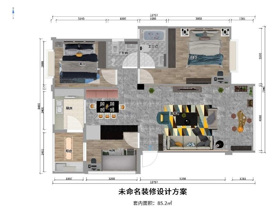 入住新居 幸福主妇晒117P现代奢简家12