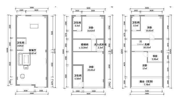 没找装潢公司 自装修120平简约实用家4