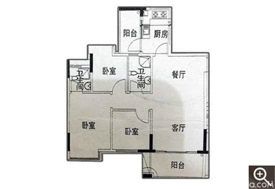 小两口的幸福时光  5万打造86平浪漫家