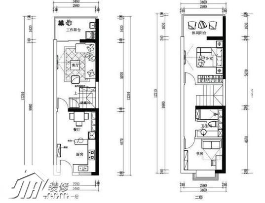 超值明星范儿 6万<a href="https://zixun.jia.com/tag/2521/" style="text-decoration:underline;" target="_blank">简约</a>风单身复式公寓