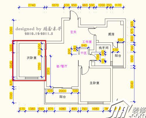 两居室次卧改造：榻榻米多功能空间