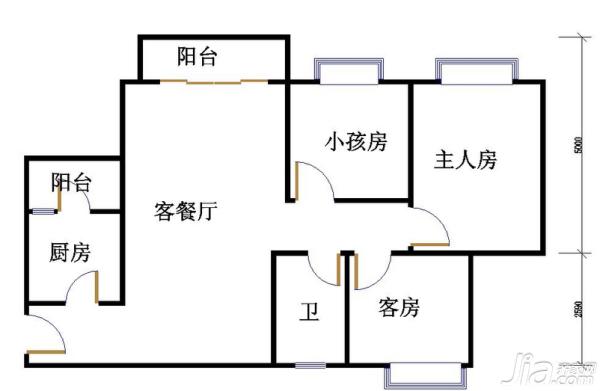 幸福的留白 8万打造让人轻松的100平简约装修