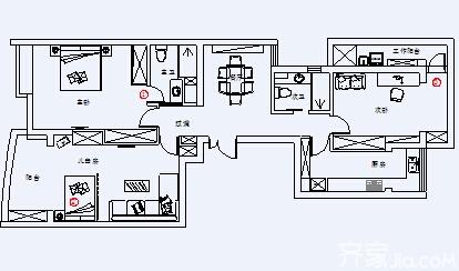 小户型房子大变身 买