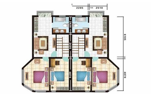 别墅户型图  自建农村别墅要注意什么