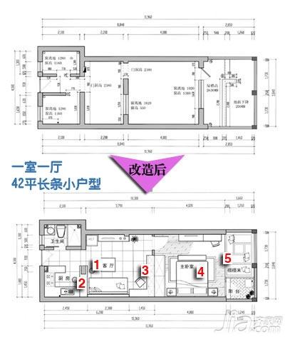 条头糕小户型 七套老公房翻新装修锦集