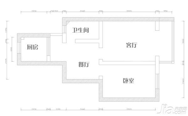 小房子有大情调 55平简约宜家蜗居