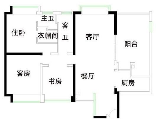 阳台改成餐厅 漂亮MM大秀98平米田园居