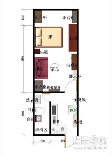 改造20平米老公房变甜蜜婚房