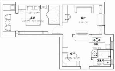 45平的自由发挥 8万装出地中海小家