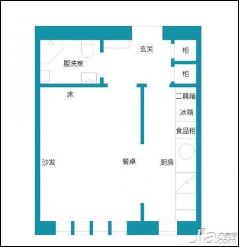 6套绝佳精彩设计 20平米以内超小户型