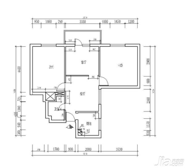 麻与藤编织的神话 7万打造两居东南亚风格装修