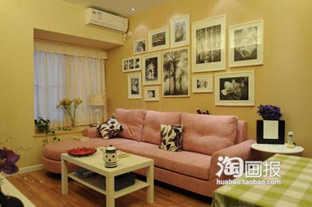 靠网购搞定装修 40图晒金秋48平绝美小户型(图)