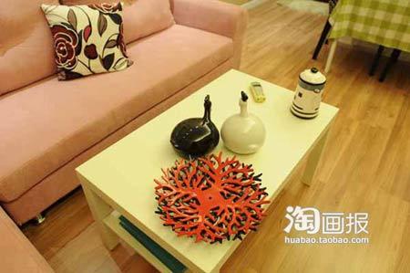 靠网购搞定装修 40图晒金秋48平绝美小户型(图)