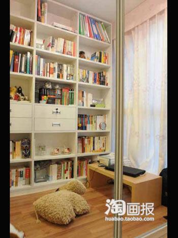 靠网购搞定装修 40图晒金秋48平绝美小户型(图)