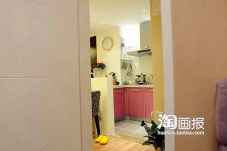 靠网购搞定装修 40图晒金秋48平绝美小户型(图)