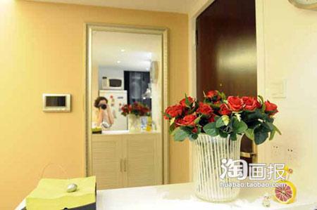 靠网购搞定装修 40图晒金秋48平绝美小户型(图)