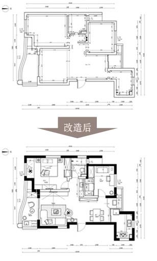 91平萌奇小屋 由心构建出的简约两居