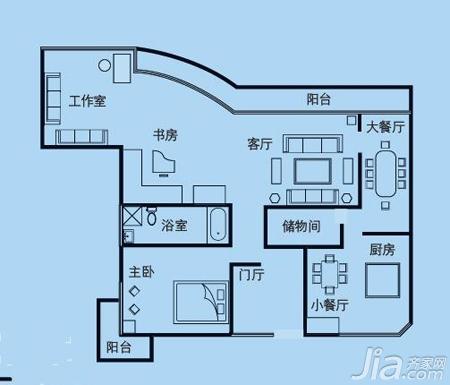 与绿色同住现代公寓 风景一望无边