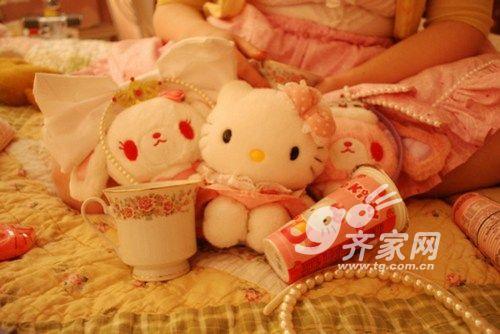 Kitty控MM看过来！37图展现唯美梦幻Hello Kitty屋