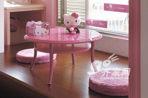 Kitty控MM看过来！37图展现唯美梦幻Hello Kitty屋