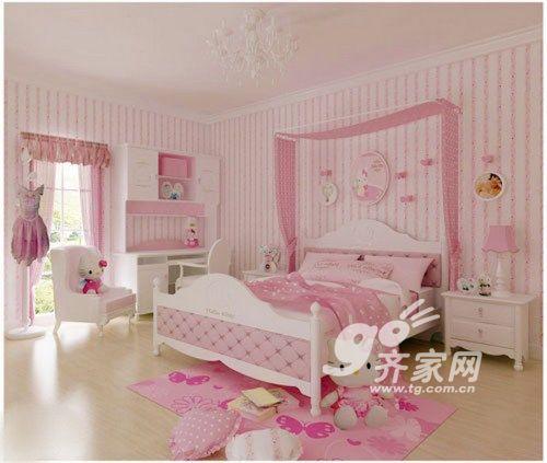 Kitty控MM看过来！37图展现唯美梦幻Hello Kitty屋