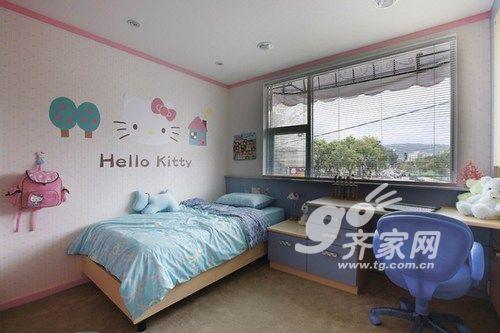 Kitty控MM看过来！37图展现唯美梦幻Hello Kitty屋