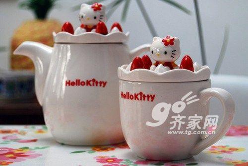 Kitty控MM看过来！37图展现唯美梦幻Hello Kitty屋