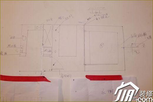 33平超小户型的清包大计——自己画设计图