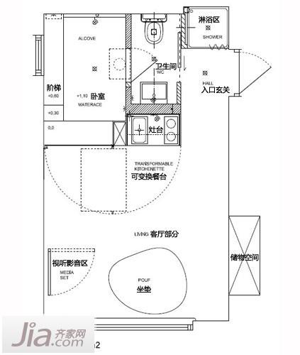 蜗居立足有道！7-30平米16套超小户型案例辑