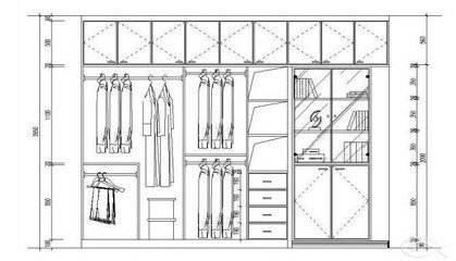 衣柜格局有讲究 这样设计才最实用