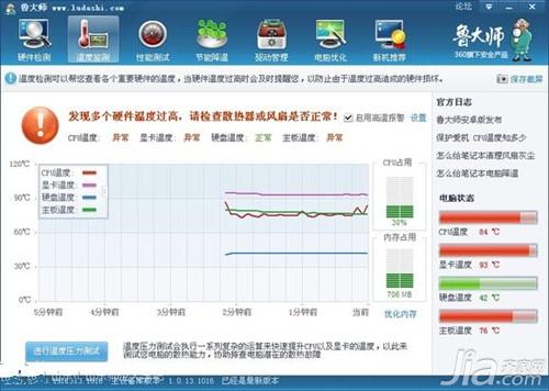 电脑温度过高怎么办 电脑温度过高的解决方法